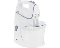 Keukenmachine Wit - Mixer Deegmaker - Bakken En Koken - 5 Snelheden Turbo - 2.5 Liter Kom - Wit