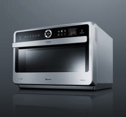 SnelShoppen - 5-in-1 Magnetron Roestvrij Staal, 1000W, 33L, Hetelucht 1500W, Kwartsgrill 1200W, Stoomgaren, Smeltfunctie, Snelontdooien, Keukenaccesso — thumbnail 4