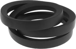 V-Riem Grasmaaier - Grasmaaierriem Reserveonderdeel - Gazon Onderhoud - Neopreen Materiaal - 17x1016mm - Zwart — thumbnail 1