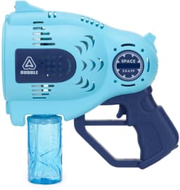 Springos Bellenblaasmachine - Bellenblaas Pistool - Bellenblazer - Bubble gun Volledig Elektrische Bubbel Gun met Reservoir - Blauw -Led Verlichting — thumbnail 2