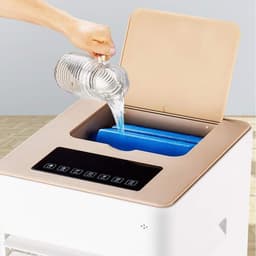 Sproeiventilator - Luchtkoeler - Terras Verkoeling - Met Afstandsbediening - 5 Liter Tank - Wit — thumbnail 5
