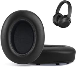 SBG Oorkussens Geschikt voor Sony WH-XB910N - Vervangende Koptelefoon Hoofdkussens - Hoofdtelefoon Vervanging - Zwart — thumbnail 3