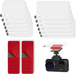 Solidchoice - 12 Stuks Dubbelzijdige Plakpads voor Dashcam Montage — thumbnail 1