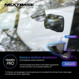 SnelShoppen - Dashcam Auto 1080p Full HD met Wifi, GPS, 64 GB SD-kaart, 2,5 inch Touchscreen, Noodsituatie SOS, Parkeermodus, Magneethouder — thumbnail 2