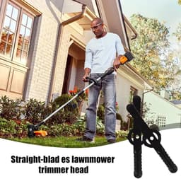 Snijkop Grasmaaier - Reserveonderdelen - Gazon Onderhoud - Duurzaam Ontwerp - 100 Stuks - Zwart — thumbnail 5