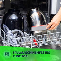 Keukenmachine 4,5 l - multifunctionele mixer - 1400 W - twee kommen en drie gardes - ShopVlot — thumbnail 3