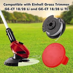 SnelShoppen - 6 Reserve Draadspoelen voor Eén-Hell Grasmaaier GE-CT 18/28 Li TC, 1.6 mm, Geschikt voor TLE-03 Spool, Tuinaccessoires — thumbnail 5