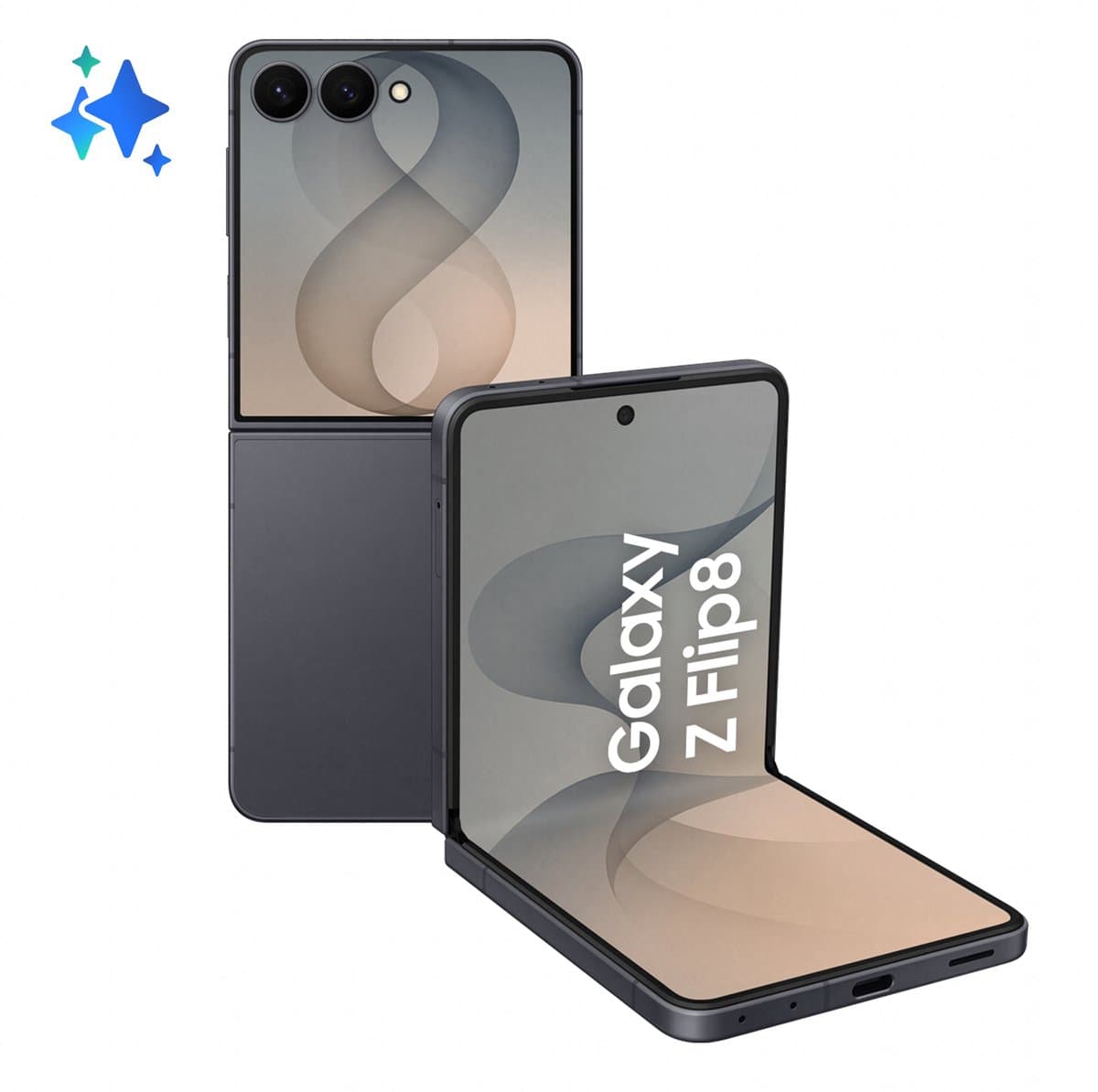 Samsung Galaxy Z Flip 8 5G - 256GB - Grafiet — afbeelding 1