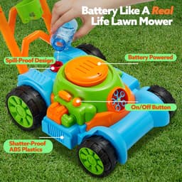 Dailygoods - Bubble Grasmaaier Peuter Speelgoed - Bellenmaaier Buiten voor Peuters — thumbnail 4