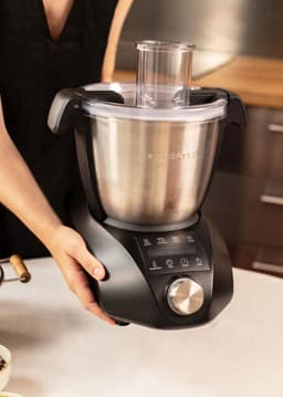 Keukenmachine - Multifunctionele kookrobot - Maaltijden bereiden - App-bediening & stoomfunctie - 35 liter inhoud - Zwart — thumbnail 5