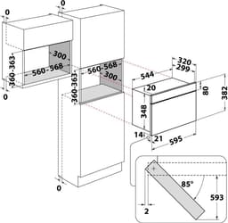 SnelShoppen - Magnetron met Stoomfunctie 22 L - 750 Watt - Solo Magnetron met RapidDefrost en Snelstart - Zwart Keukenapparaat voor Stoomkoken en Ontd — thumbnail 2