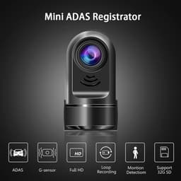 Videorecorder - Eenheidsmaat - Draaibare 1080p Dashcam voor Achter met 24-uurs Parkeermodus — thumbnail 2