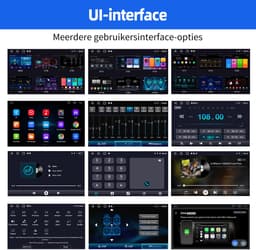 ESSGOO Autoradio 1 Din - Apple Carplay & Android Auto (Draadloos) - 7" HD Touchscreen Handmatig Opvouwbaar Scherm - Android 15, 4+64GB - GPS, Wifi, USB, AUX — thumbnail 3