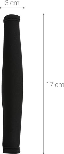 kwmobile band geschikt voor Bose Quiet Comfort 2 /QC15 / QC25 / QC35 /QC2 / QC3 / AE2 / AE2i - Koptelefoonband in zwart - Zachte hoofdband van neopreen — thumbnail 3
