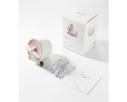 POUT EARS1 Draagbare Bluetooth luidspreker met miniventilator Roos