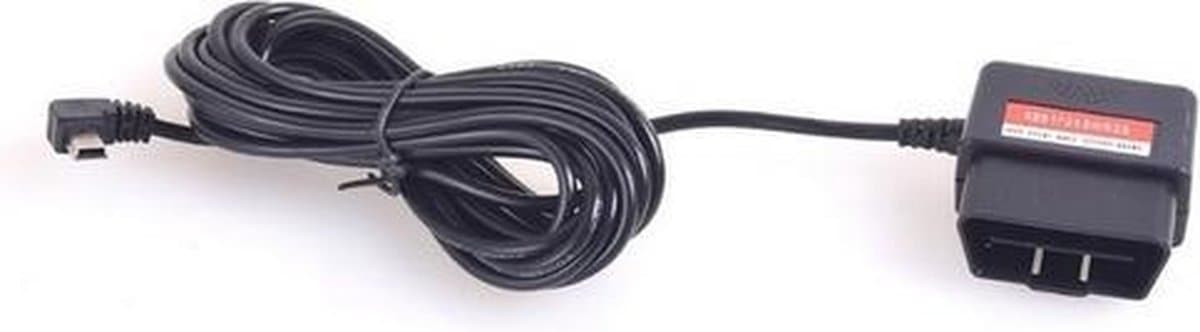 OBD voeding adapter kabel OBD2 naar MINI USB aansluiting 3m kabel / HaverCo — afbeelding 1