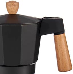 Kinvara Moka Koffiezetter - 650 ml - zwart - aluminium - Italiaanse koffie — thumbnail 2