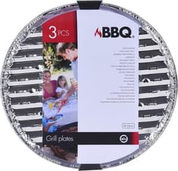 2x BBQ Barbecue Grillschalen Rond 3stuks — thumbnail 2