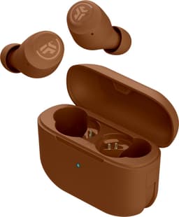 JLab Go Pop Tones Draadloze Oordopjes - oortjes draadloos - 32 uur Speeltijd - EQ Geluidsinstellingen - Bluetooth 5.1 - Oplaadcase met ingebouwde Oplaadkabel – Pantone 1615 — thumbnail 1