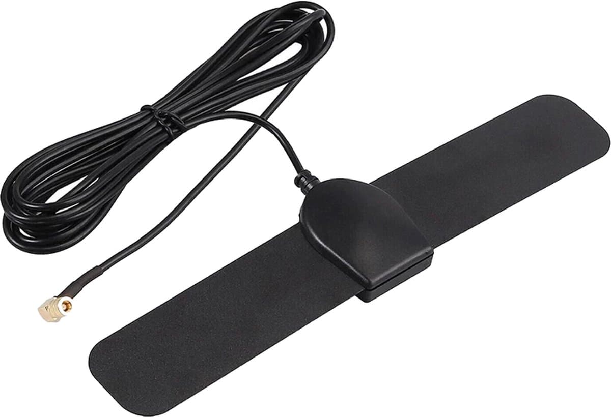 Universele DAB/DAB+ Radio Antenne voor Auto - Autoradioantenne met raam montage - 3 meter — afbeelding 1