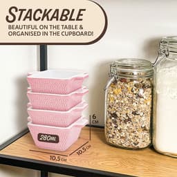Ovenschaal set / casserole - ovenschotels, Geschikt voor oven & airfryer - Vaatwasmachinebestendig / bakvormen - Ovenbraadpan — thumbnail 7