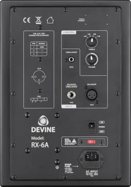 Devine RX-6A Black actieve studiomonitor (per stuk) — thumbnail 8