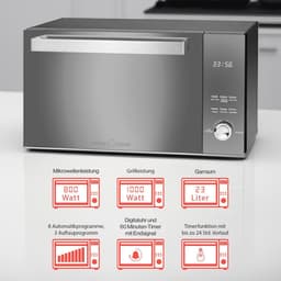 Magnetron met Grill en Grote Ovenruimte van 23 Liter — thumbnail 2