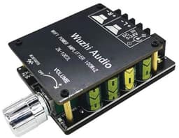 Mini HIFI Eindversterker met Bluetooth 5.0 - 100W High Power Stereo Geluidsmodule — thumbnail 1