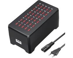 USB Oplaad Dock met 30 Poorten - Ideaal voor Thuis, Kantoor, en Reizen