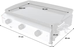 3-pits gasplaat ANETO — thumbnail 2