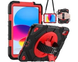 Robuuste kindvriendelijke hoes voor iPad 11 inch & 10,9 inch met standaard en schouderriem