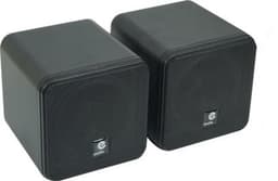 Zwarte 4 inch full range mini opbouw luidsprekerset 80 watt — thumbnail 1