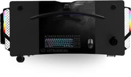 Ultradesk LEVEL V2 LED RGB – Bureau met Elektrische Hoogteverstelling – Zwart – Voor Gaming, Home Office & Kantoor – Met RGB Verlichting — thumbnail 4