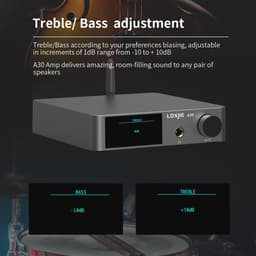 Desktop HiFi Versterker met Bluetooth 5.0 en USB - Compacte Schoonheid voor Muzieliefhebbers — thumbnail 5