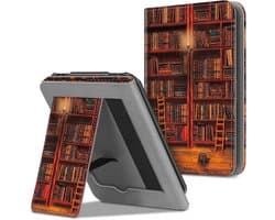 Kickstand Beschermcase voor Tolino eReaders met Kaartsleuf en Automatische Slaap-Wakfunctie