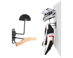 Wandmontage Helmhouder voor Motorfiets - Aluminiumlegering Hoedhouder