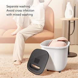 Portable Washing Machine, USB Powered Mini Washing Machine, Portable Single Bin for Underwear, Portable Washing Machine Portable Bucket Washing Machine for Camping, Travel, Apartment, Sleep — thumbnail 5