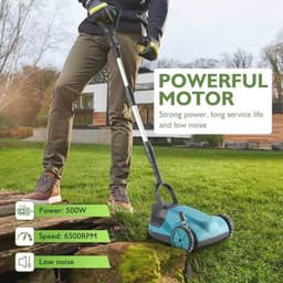 Accugrasmaaier 21 cm met telescoopstang en borstelloze motor — thumbnail 3