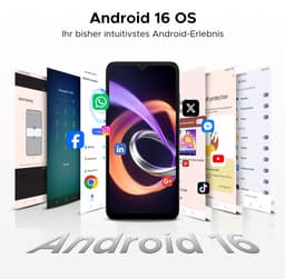 DOOGEE Note 56 Plus - Smartphone - Telefoon - 48 GB RAM+ 256 GB ROM (2TB/TF) - 50 MP camera - 6150 mAh/18W - 6.56 inch 90Hz - Gemini AI - Widevine L1 - NFC - Face ID - Vingerafdruk - GPS - Natural — thumbnail 9