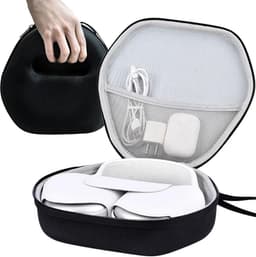 Hoofdtelefoonhoes voor On-Ear Headset - Beschermende Opbergtas met Binnenvak — thumbnail 1