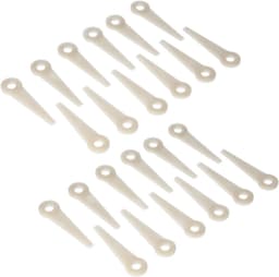 24Pcs Polycut Poly Cut Blade Vervanging voor Trimmer - 4111-007-1001 - Vervang Edger Gat - Plastic Snijbladen - Grasmaaier Kop — thumbnail 1
