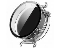 Watch case screenprotector - geschikt voor Huawei Watch GT6 41mm - hoesje - gehard glas - GT 6 41mm - volledige bescherming - transparant