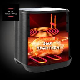 Grote Digitale Airfryer XL 8L - 2100W met 12 Programma's en Touchscreen | Snelle & Gezonde Bereiding — thumbnail 2