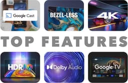 4K UHD TV 50 inch met Google TV en Dolby Audio — thumbnail 4