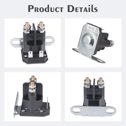Startmagneetrelais 12 V voor grasmaaiers - Geschikt voor diverse modellen — thumbnail 2