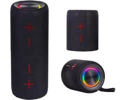 Draagbare Dubbele Bluetooth Speaker 20W IPX5 Scheidbaar TWS Stereo Geluid