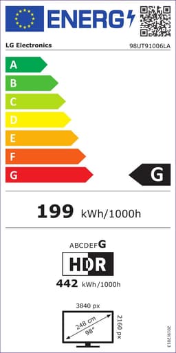 LG 98UT91006LA � 98 inch UHD 4K LED TV � Smart TV � WebOS � 2024 - Smart TV — thumbnail 2