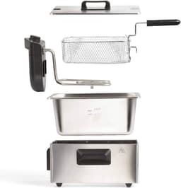 Friteuse 3 liter - 2000W met uitneembare container - Voor perfect krokante friet — thumbnail 2