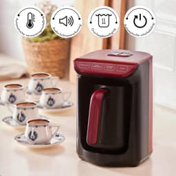 VIN® - Turkse Koffiezetapparaat - Koffiezet Apparaat Voor Turkse Koffie – Koffiemachine Met Stijlvol Ontwerp – Koffiepot – Makkelijk Te Reinigen – Veel Schuim — thumbnail 3