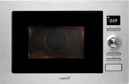 Inbouwmagnetron 25L Roestvrij Staal Met 1000W Grill - 8 Automatische Menu's — thumbnail 1
